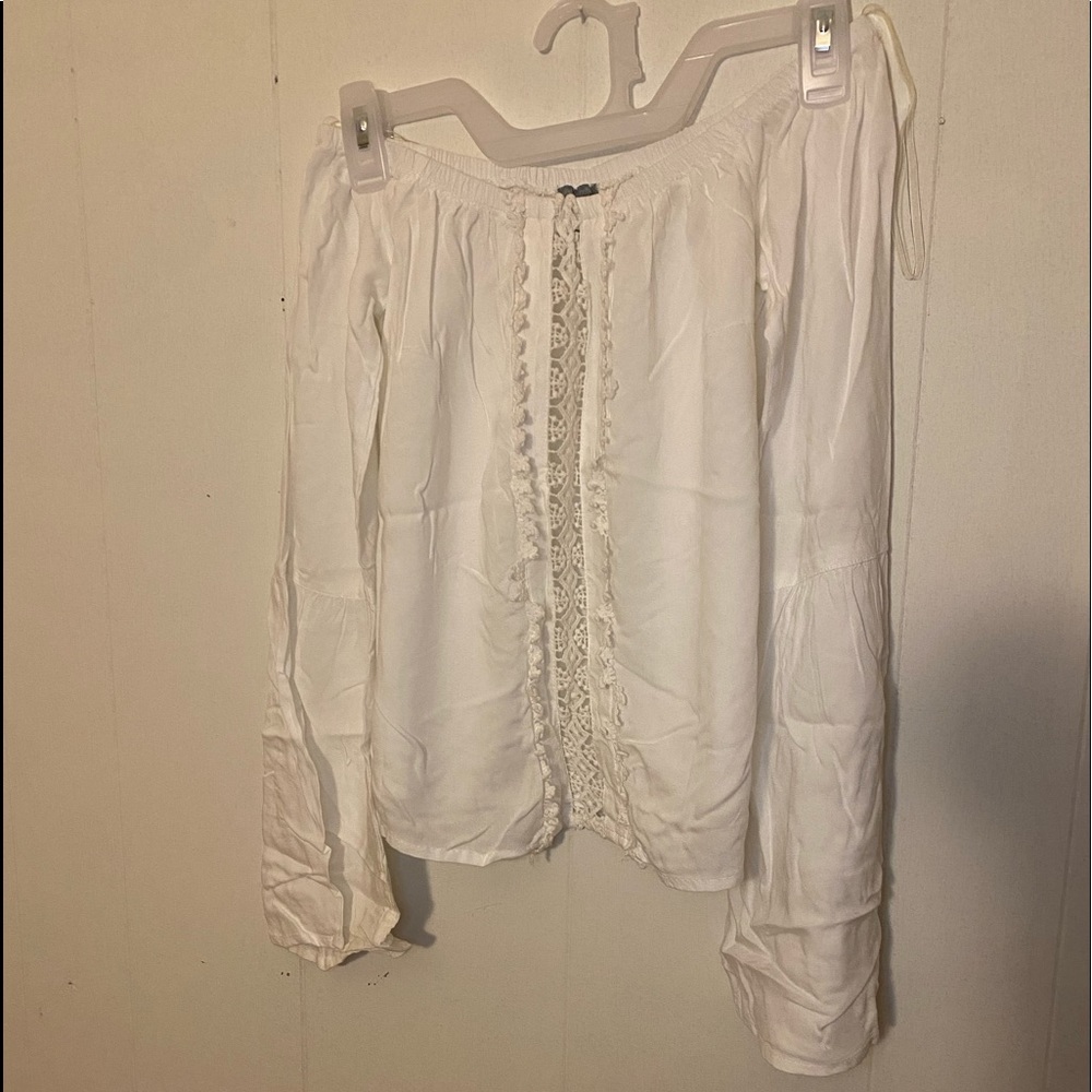 Off the shoulder blouse